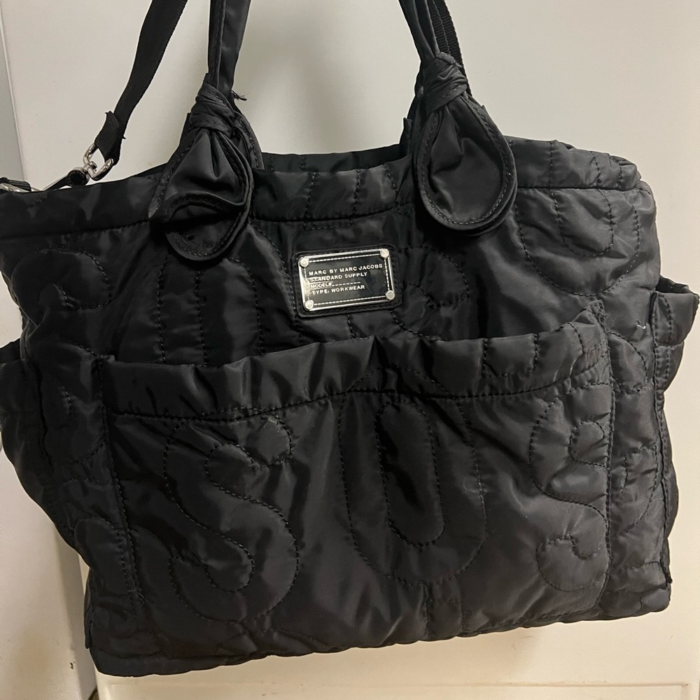 Used! Quilted Marc Jacob’s diaper bag.
